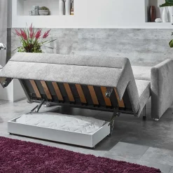 Polstermöbel|Wohnzimmercouch*Pharao24 Zweisitzer Schlafsofa Olbran