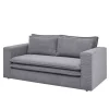 Pharao24 Zweisitzer Sofa Anthrazit Eltusa> Wohnzimmercouch|2 Sitzer Sofa