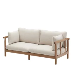 Pharao24 Zweisitzer Sofa In- und Outdoor Carmel> Wohnzimmercouch|2 Sitzer Sofa